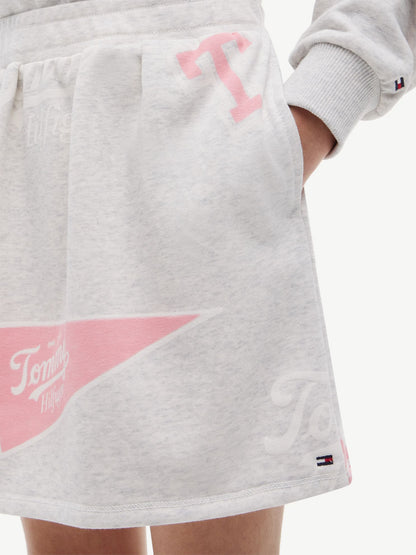 Tommy Hilfiger Kids' Allover Varsity Logo Sweatskirt