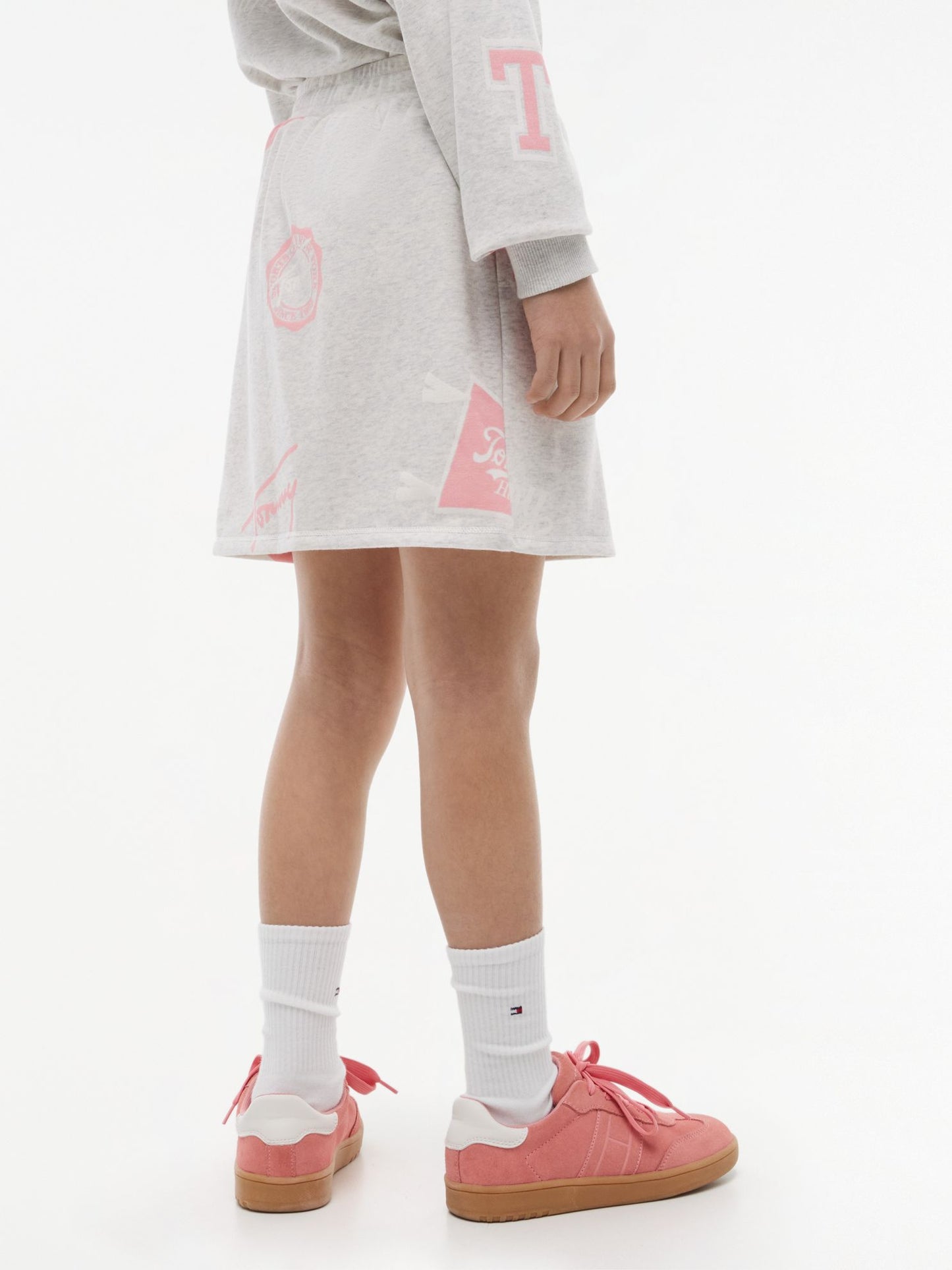 Tommy Hilfiger Kids' Allover Varsity Logo Sweatskirt