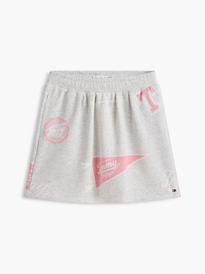 Tommy Hilfiger Kids' Allover Varsity Logo Sweatskirt