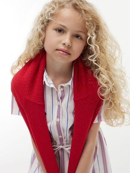 Tommy Hilfiger Kids' Stripe Shirtdress