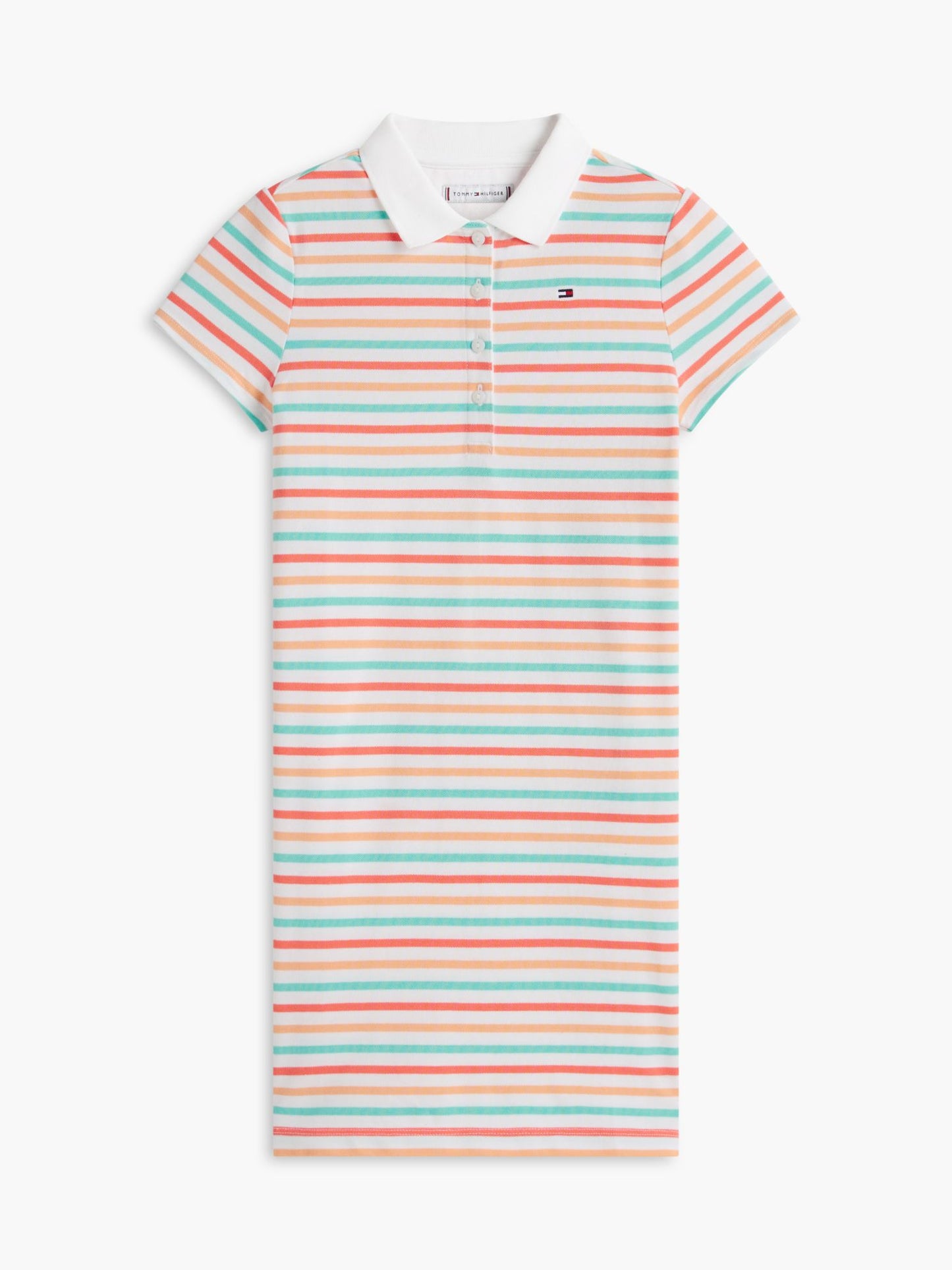 Tommy Hilfiger Kids' Multistripe Polo Dress