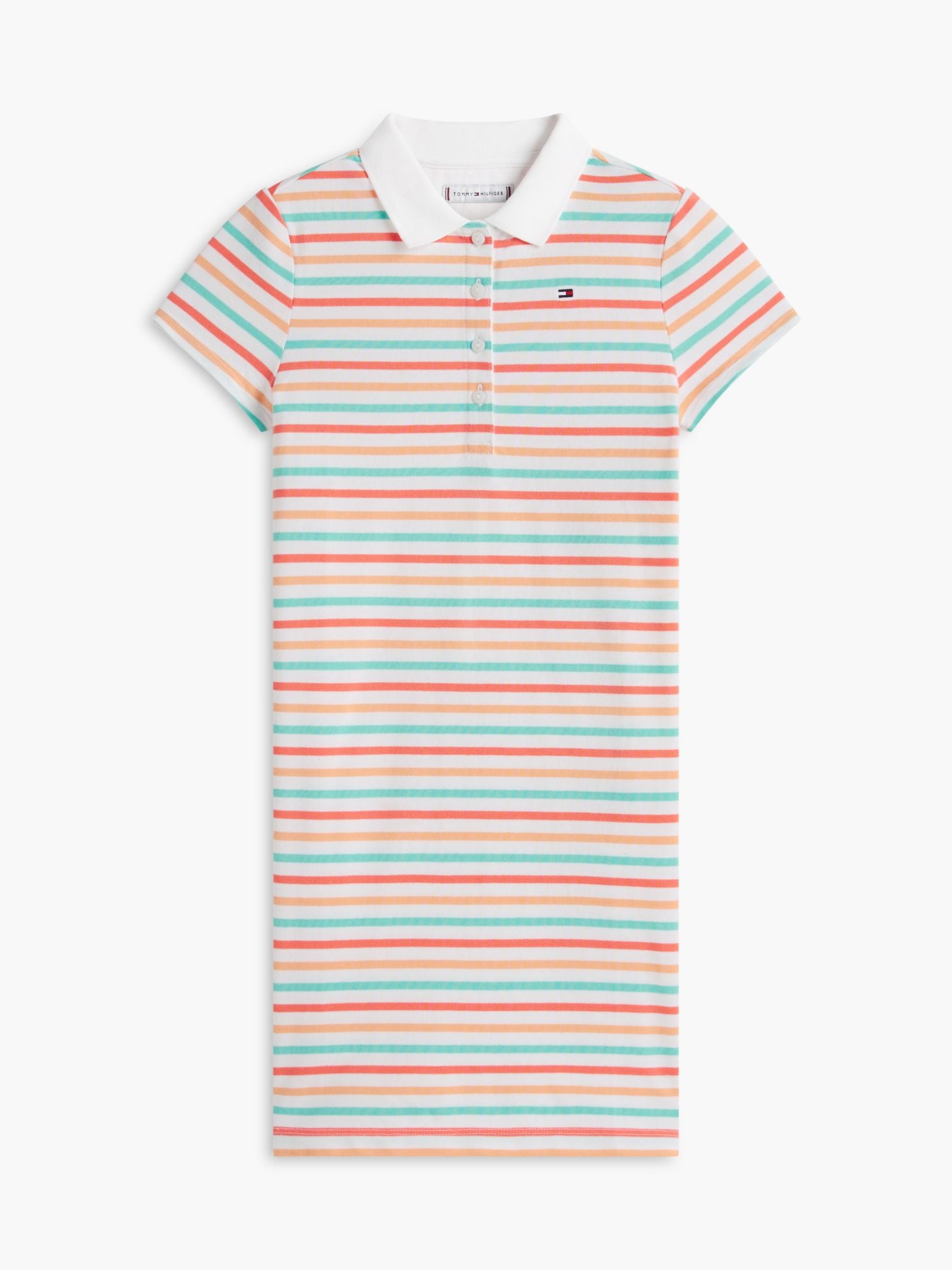 Tommy Hilfiger Kids' Multistripe Polo Dress