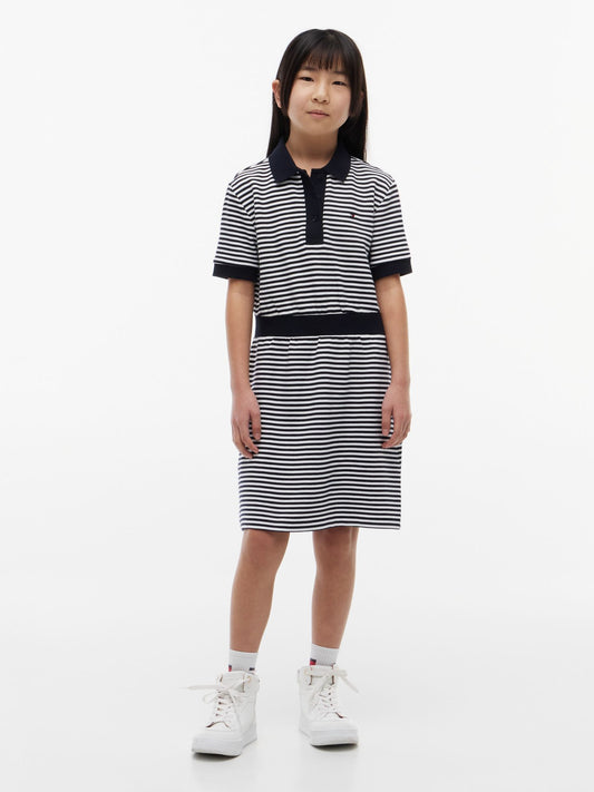 Tommy Hilfiger Kids' Stripe Polo Dress