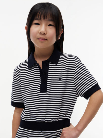 Tommy Hilfiger Kids' Stripe Polo Dress