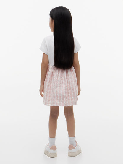 Tommy Hilfiger Kids' Gingham Seersucker Combo Dress