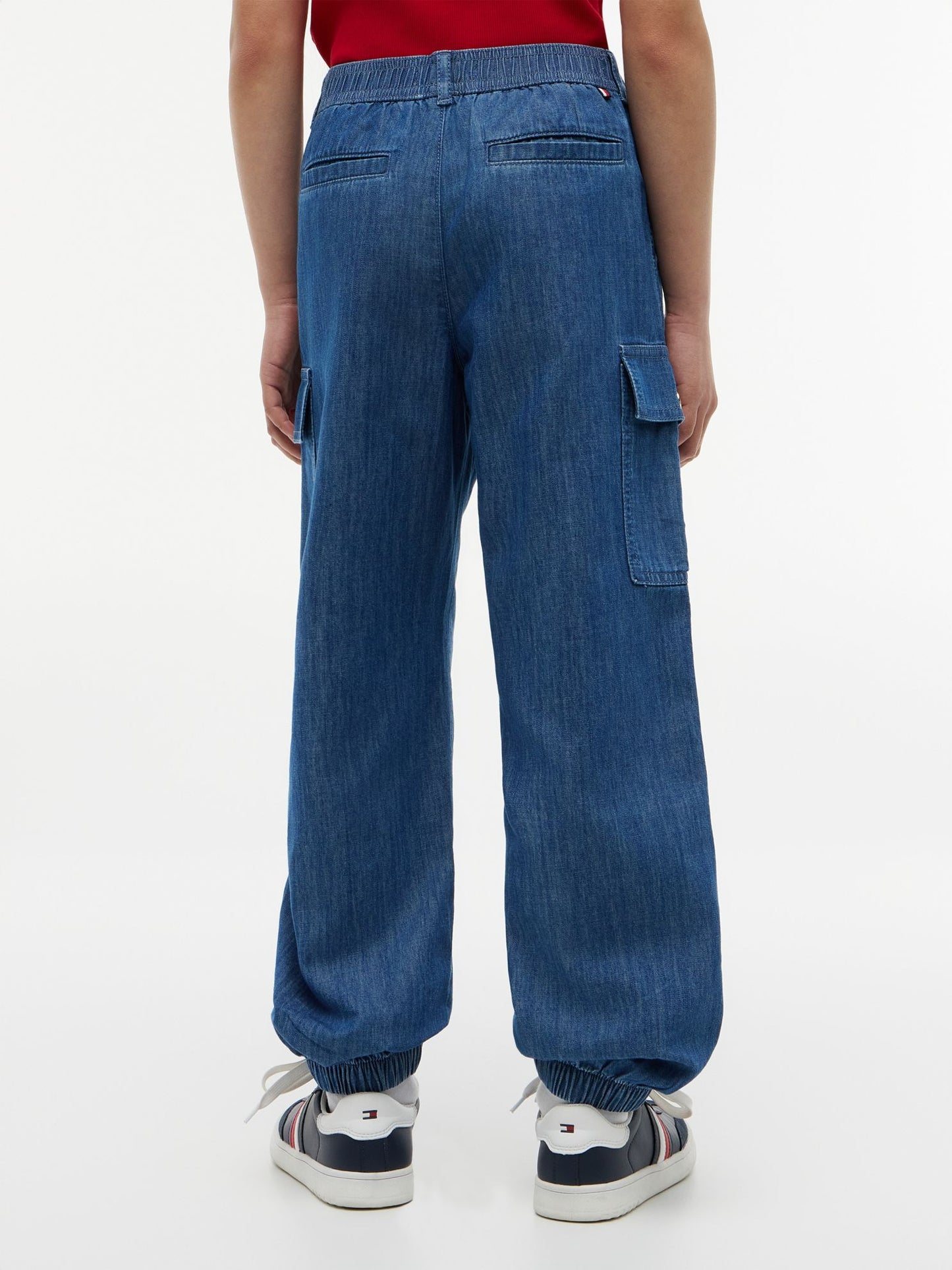 Tommy Hilfiger Kids' Stretch Chino Cargo Jogger