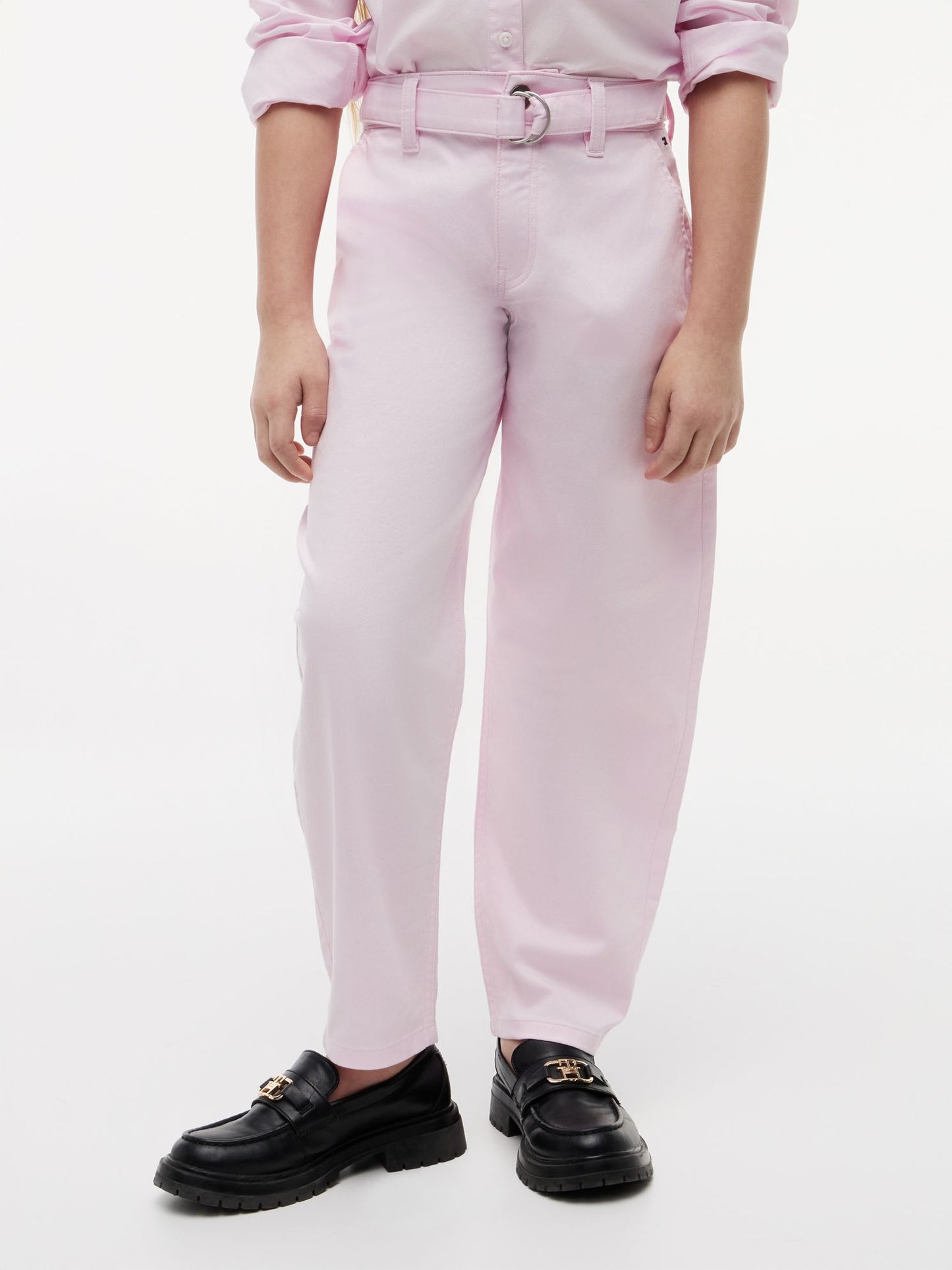 Tommy Hilfiger Kids' Belted Barrel Pant