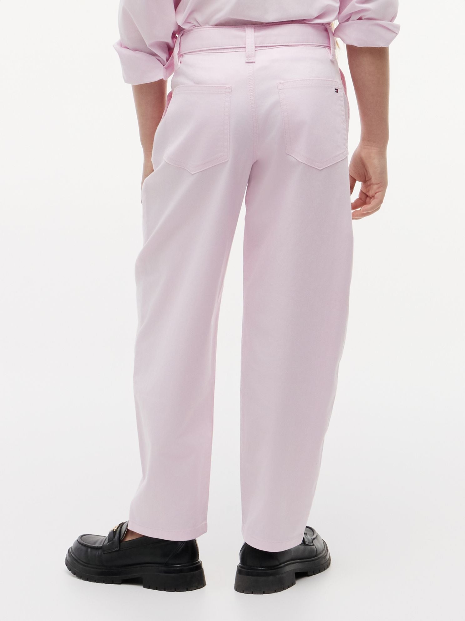 Tommy Hilfiger Kids' Belted Barrel Pant