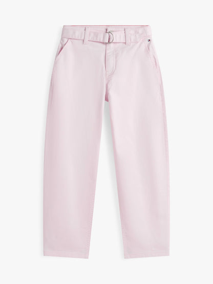 Tommy Hilfiger Kids' Belted Barrel Pant