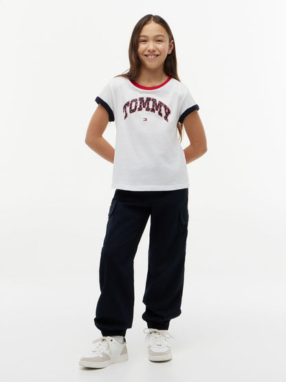 Tommy Hilfiger Kids' Stretch Chino Cargo Jogger