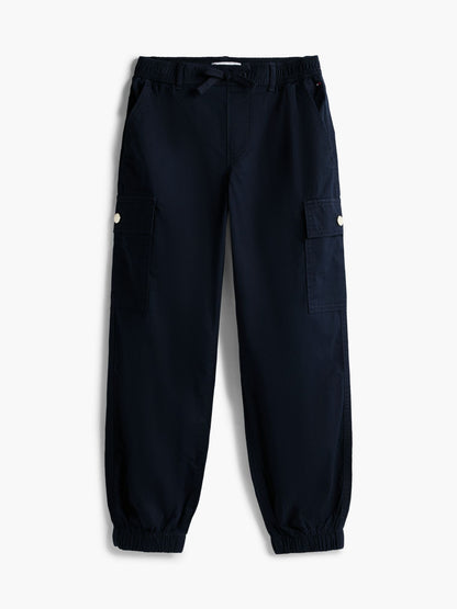 Tommy Hilfiger Kids' Stretch Chino Cargo Jogger