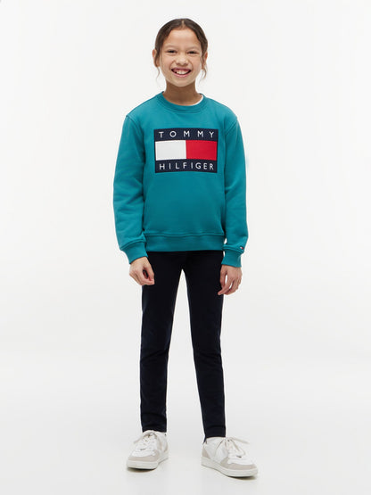 Tommy Hilfiger Kids' Collegiate Tommy Logo Legging