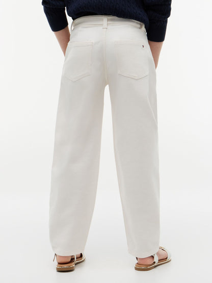 Tommy Hilfiger Kids' Belted Barrel Pant