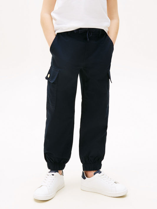 Tommy Hilfiger Kids' Stretch Chino Cargo Jogger