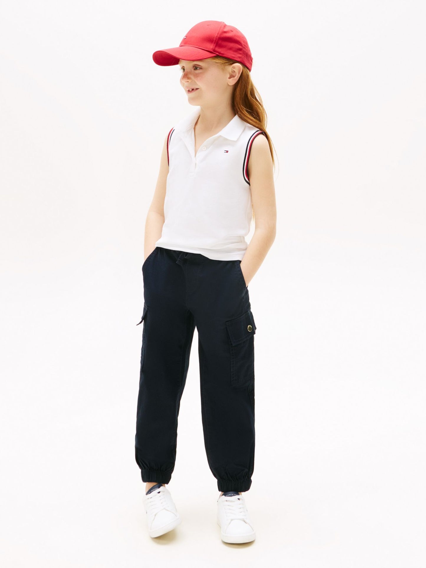 Tommy Hilfiger Kids' Stretch Chino Cargo Jogger