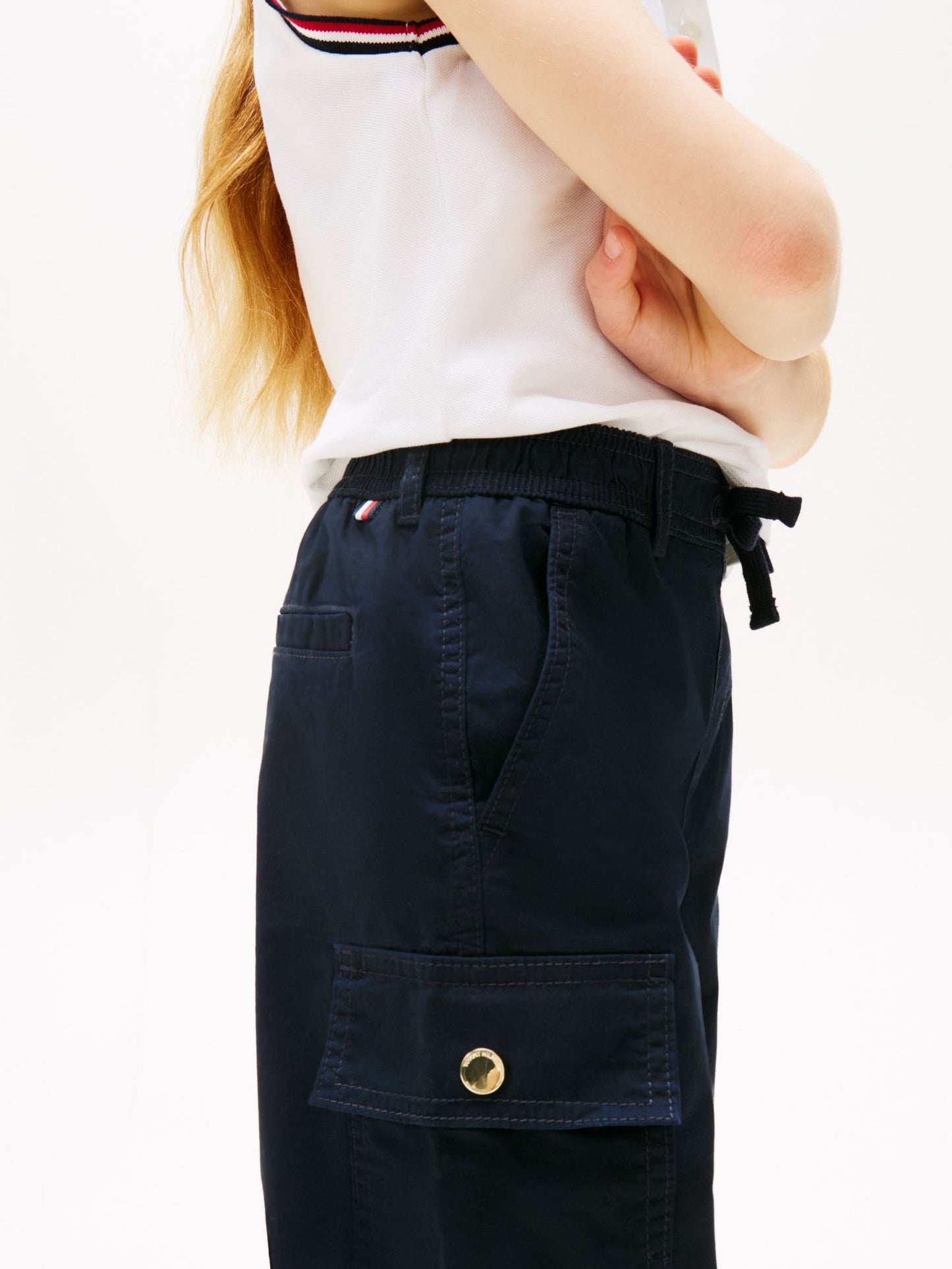 Tommy Hilfiger Kids' Stretch Chino Cargo Jogger