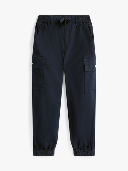 Tommy Hilfiger Kids' Stretch Chino Cargo Jogger