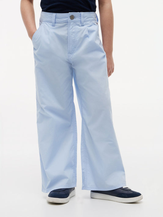 Tommy Hilfiger Kids' High-Rise Wide Leg Pant