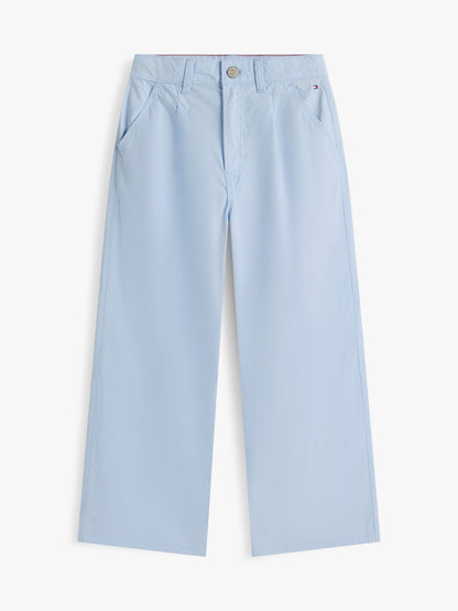 Tommy Hilfiger Kids' High-Rise Wide Leg Pant