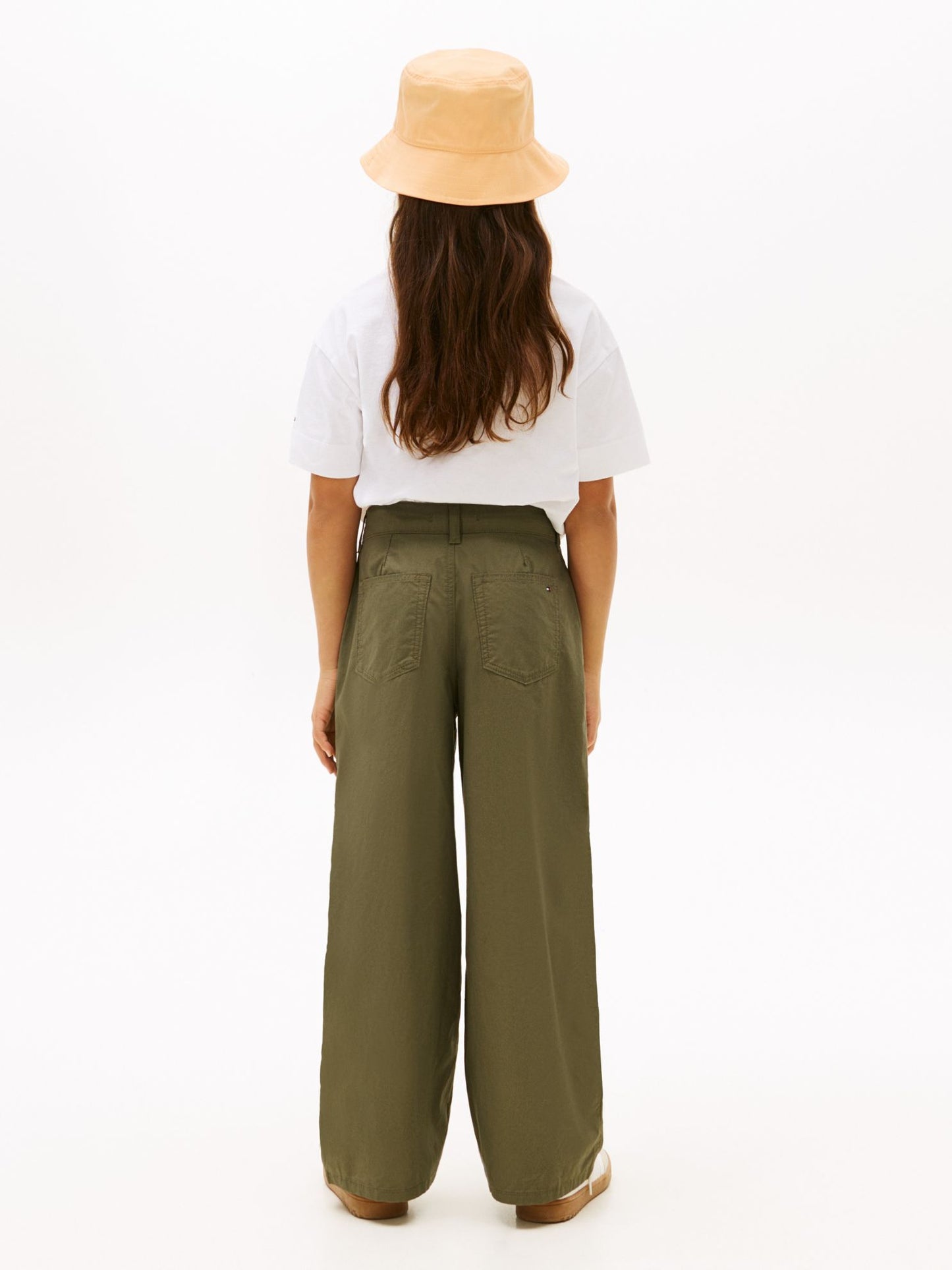 Tommy Hilfiger Kids' High-Rise Wide Leg Pant