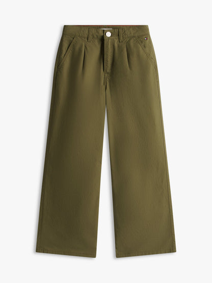Tommy Hilfiger Kids' High-Rise Wide Leg Pant