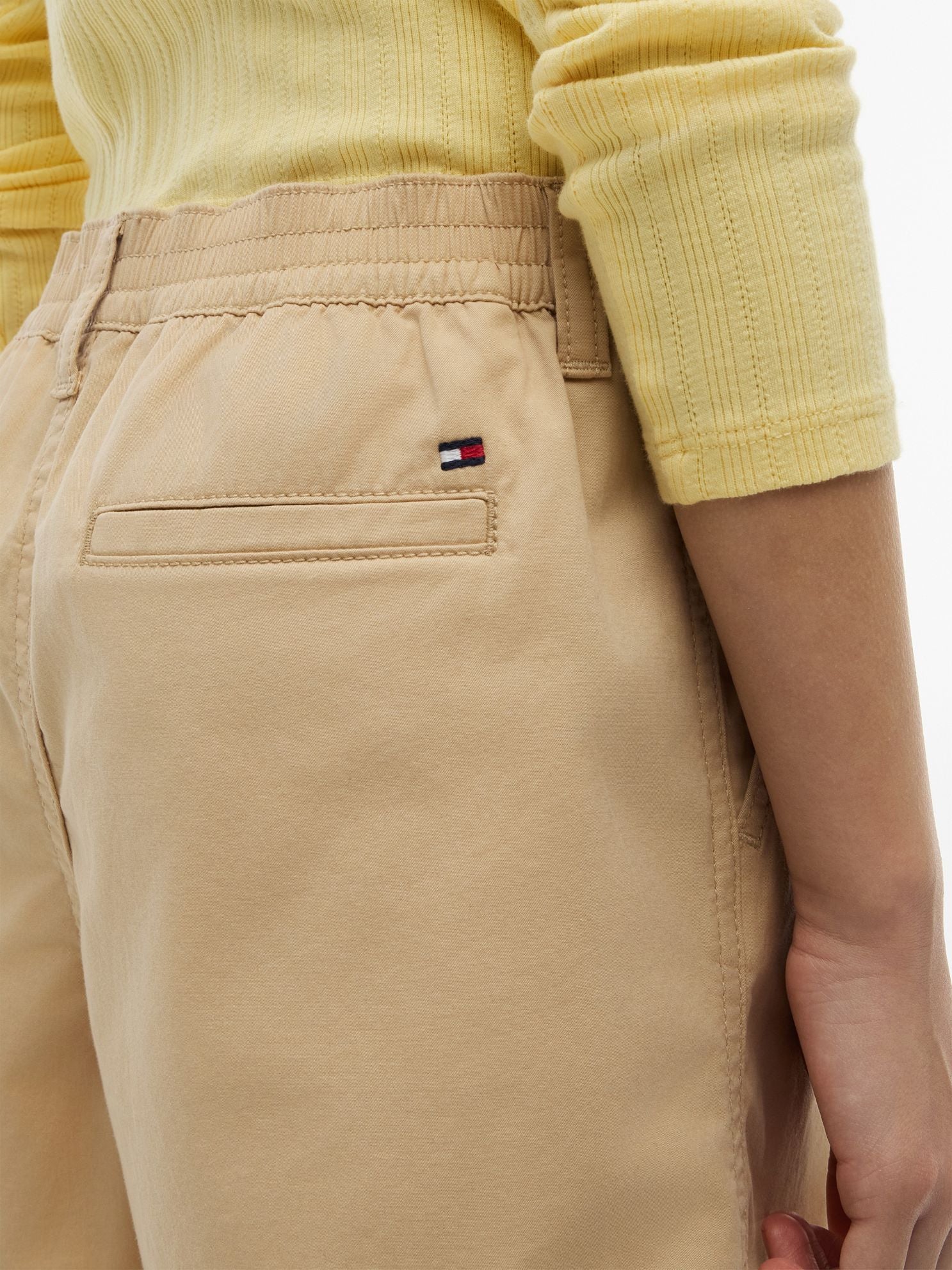 Tommy Hilfiger Kids' Belted Stretch Pull-On Short