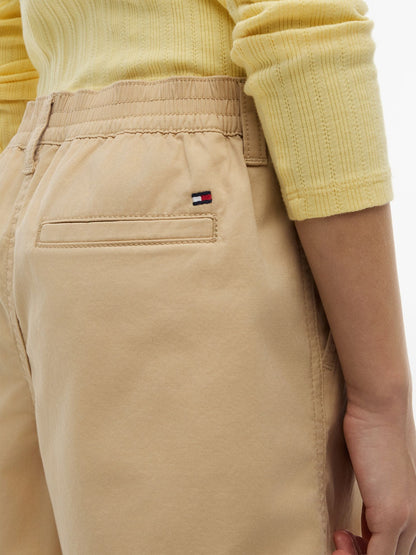 Tommy Hilfiger Kids' Belted Stretch Pull-On Short
