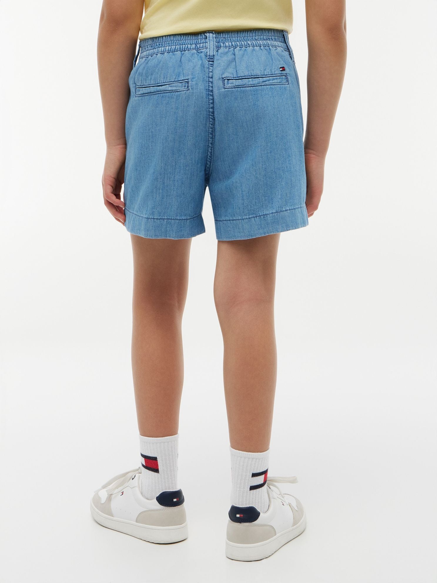 Tommy Hilfiger Kids' Belted Stretch Pull-On Short