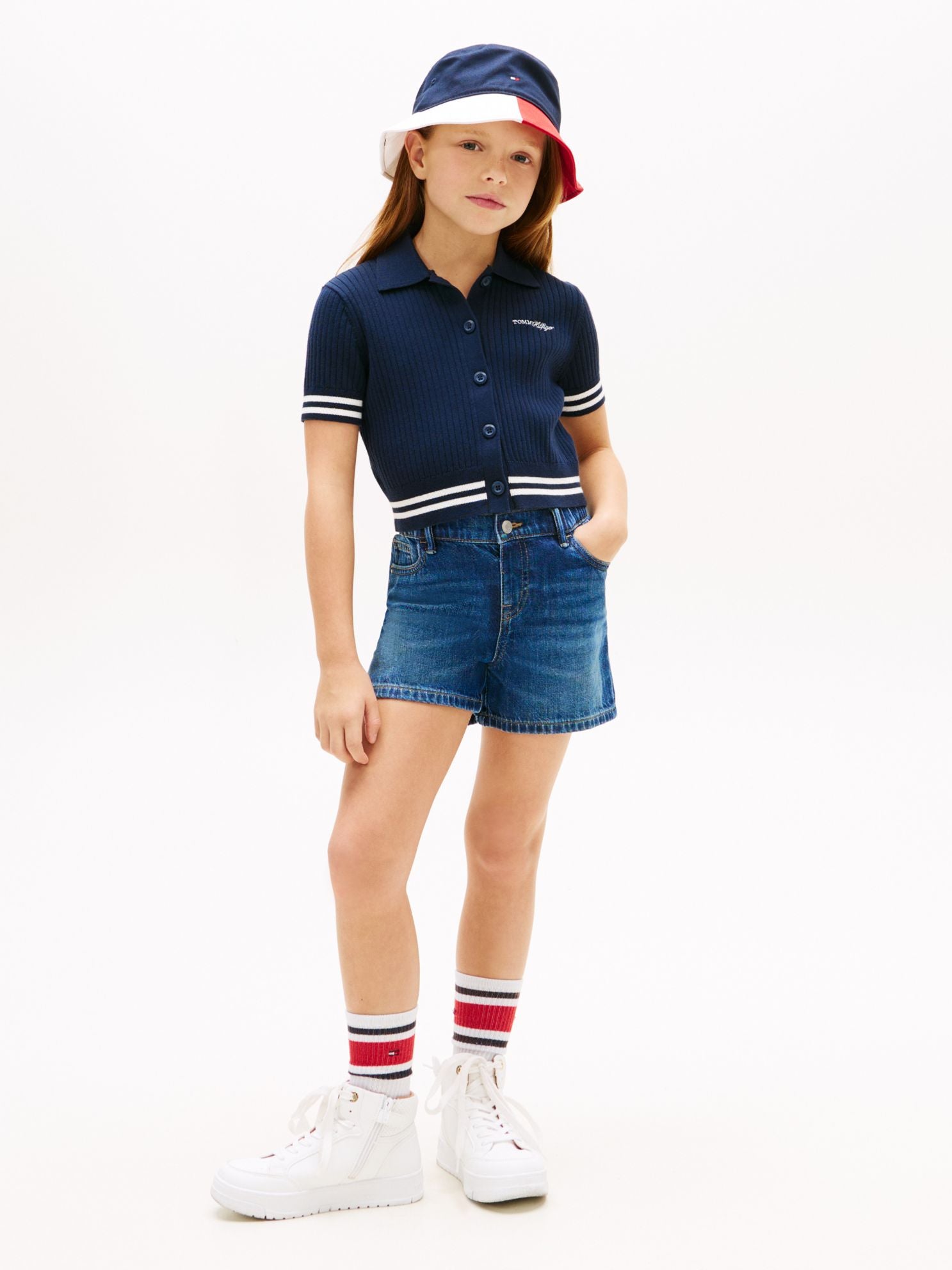 Tommy Hilfiger Kids' Denim Pull-On Short