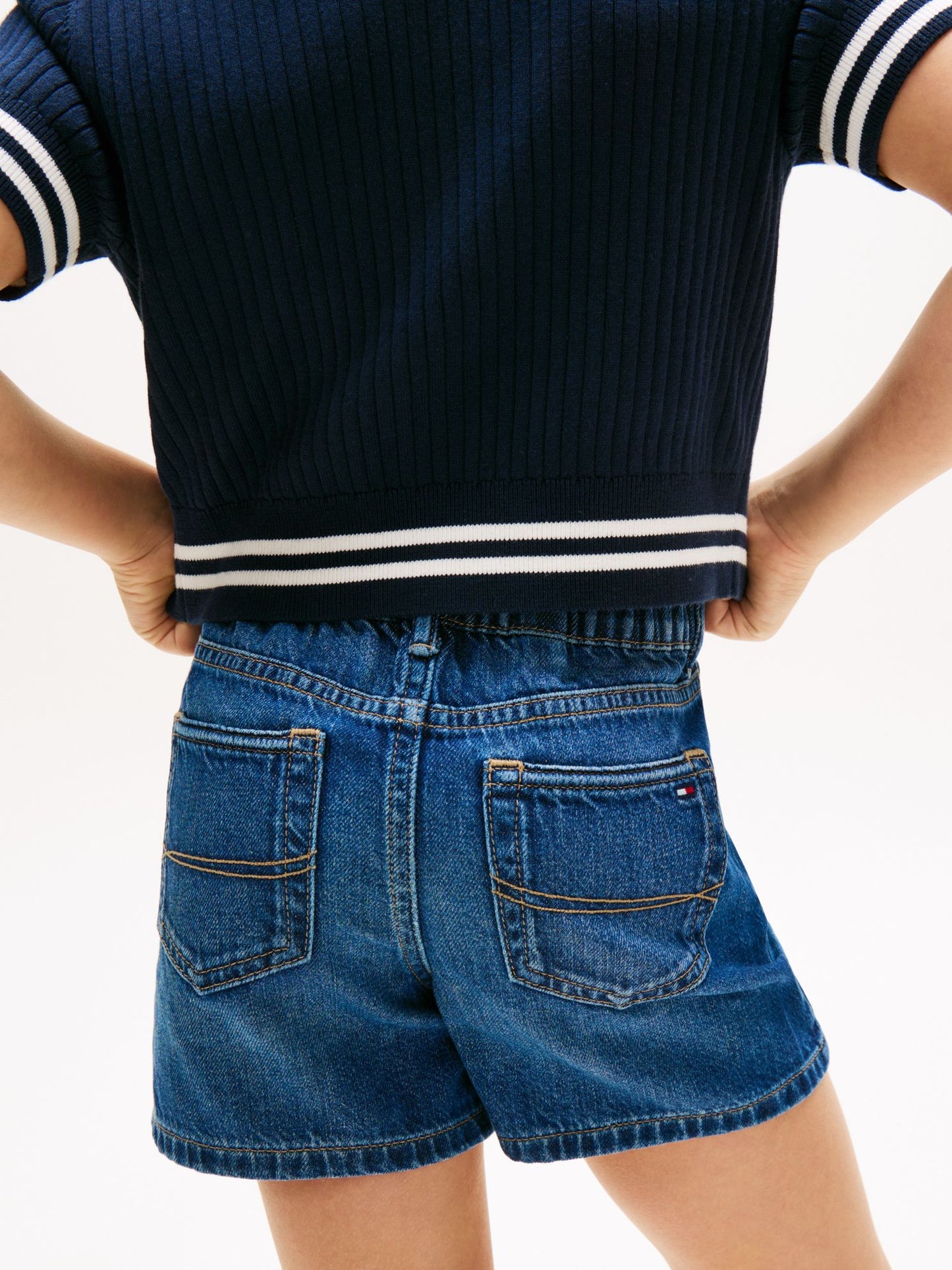 Tommy Hilfiger Kids' Denim Pull-On Short