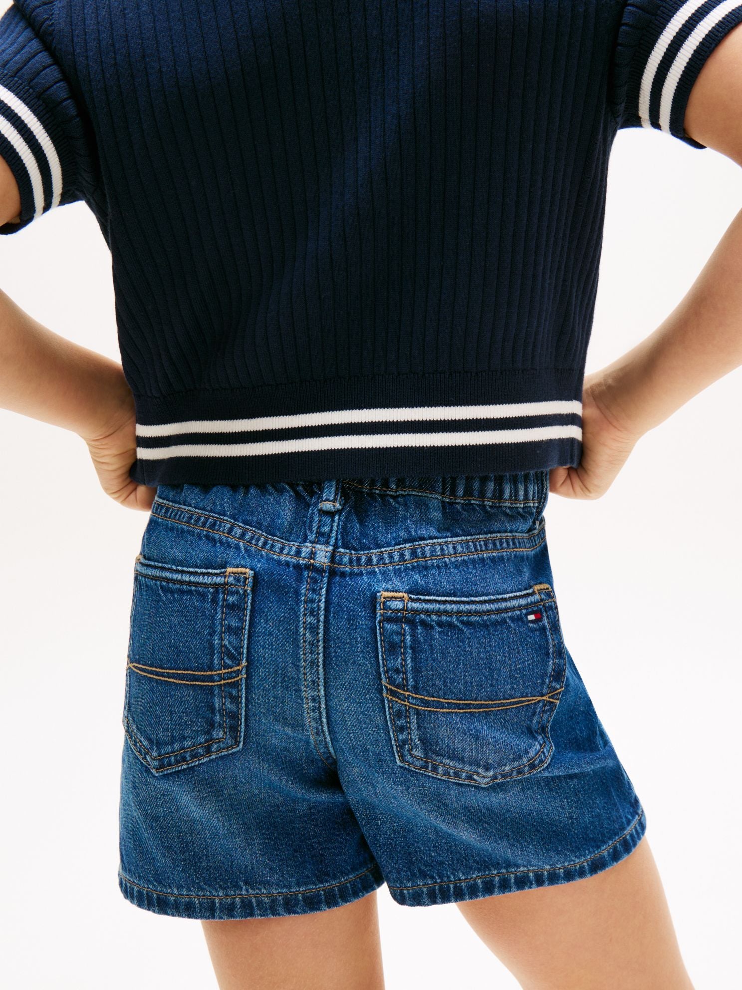 Tommy Hilfiger Kids' Denim Pull-On Short