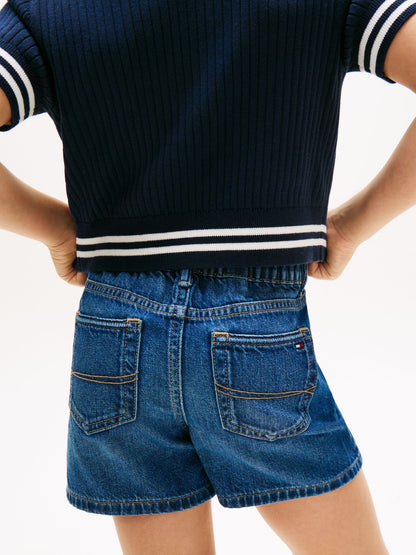 Tommy Hilfiger Kids' Denim Pull-On Short