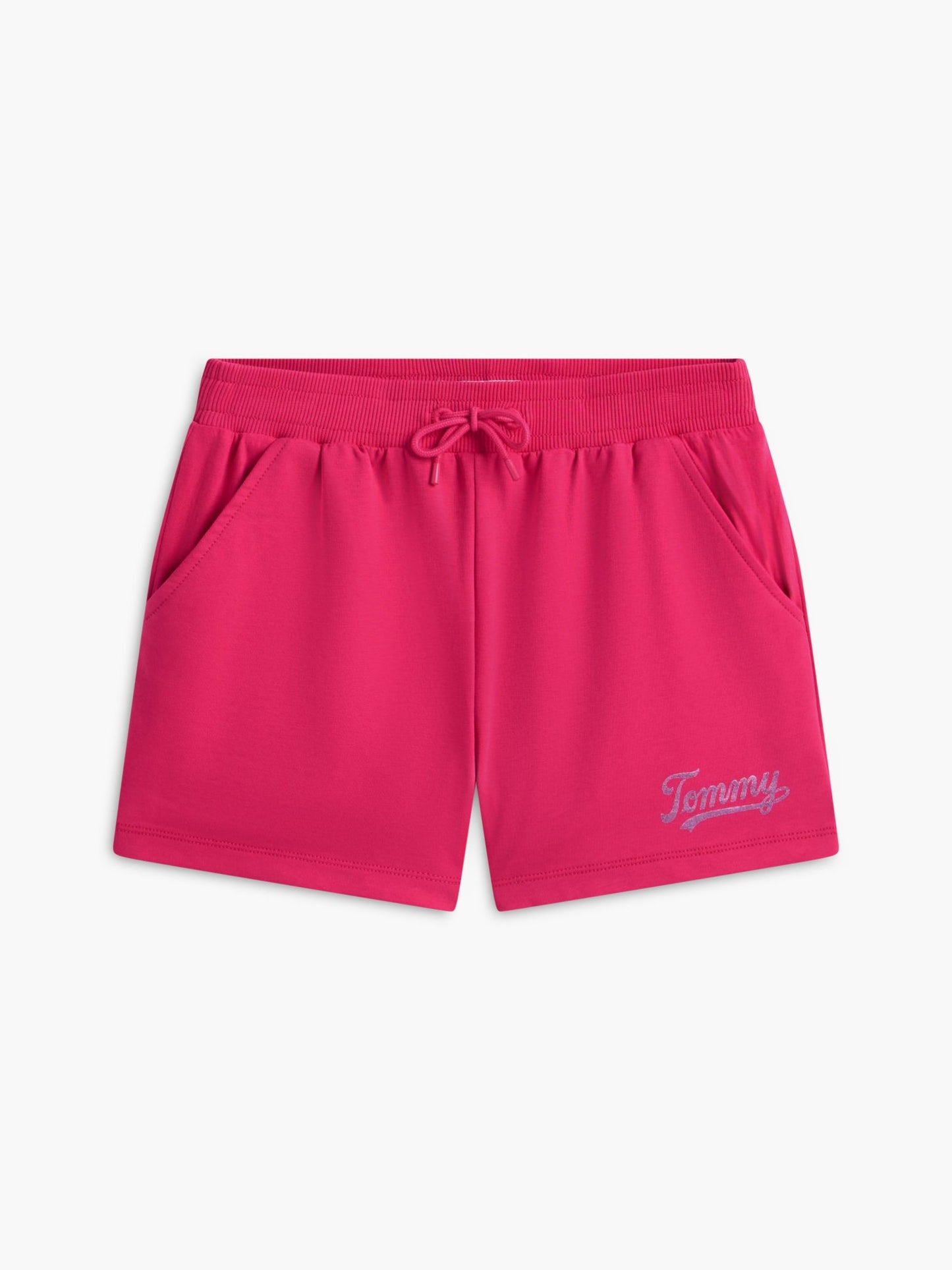 Tommy Hilfiger Kids' Foil Script Logo Sweatshort