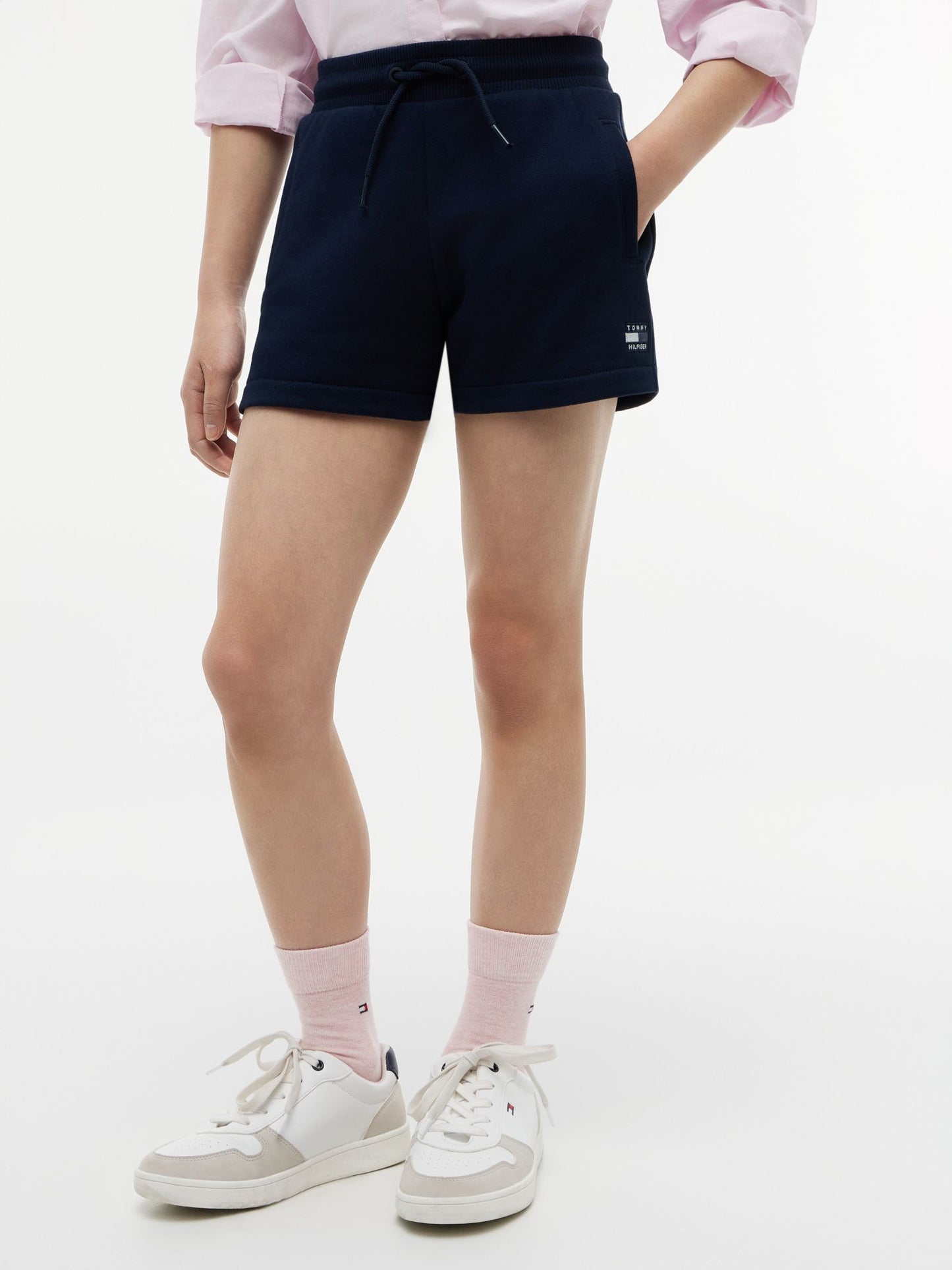 Tommy Hilfiger Kids' Tonal Flag Sweatshort