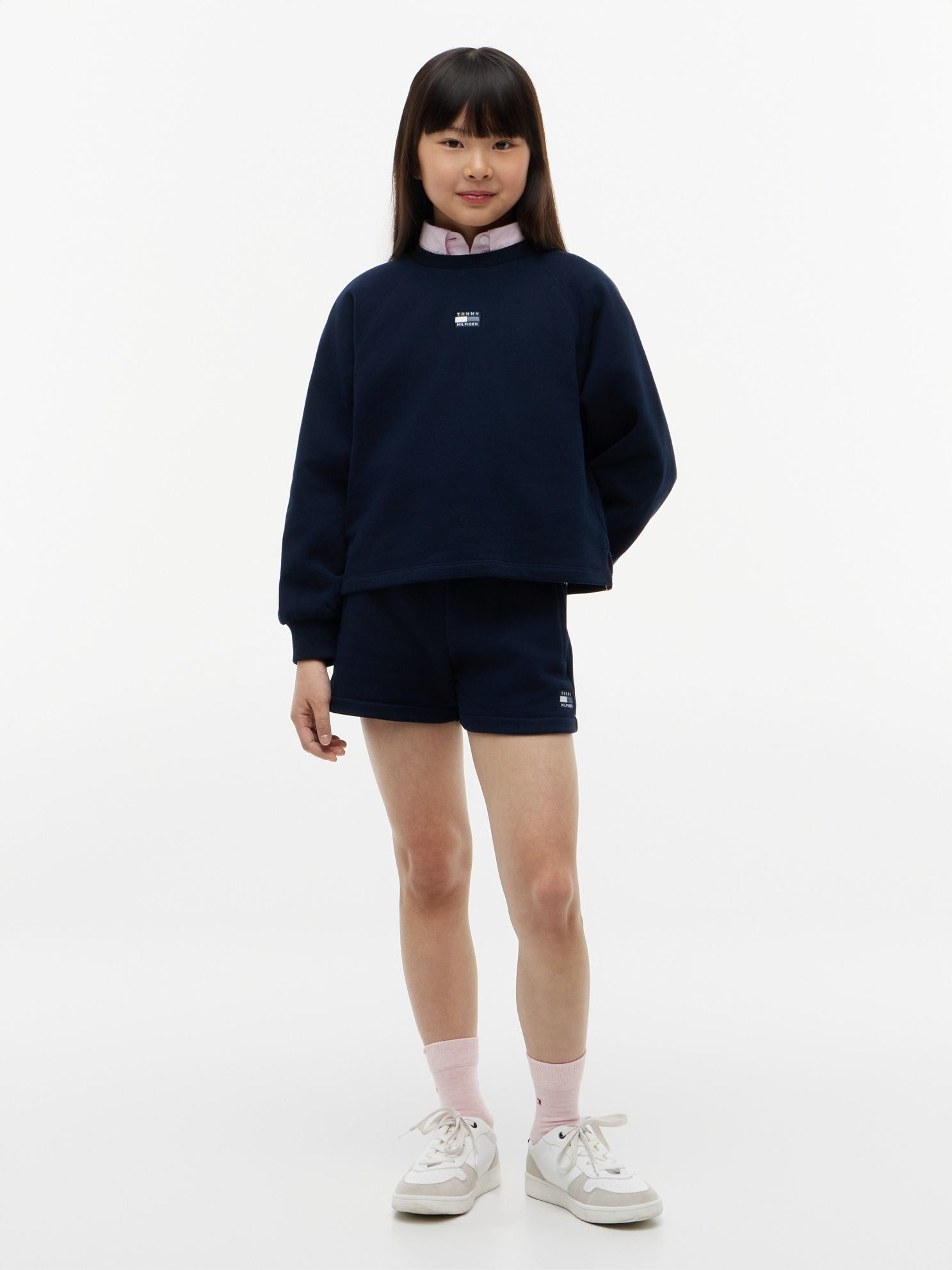 Tommy Hilfiger Kids' Tonal Flag Sweatshort