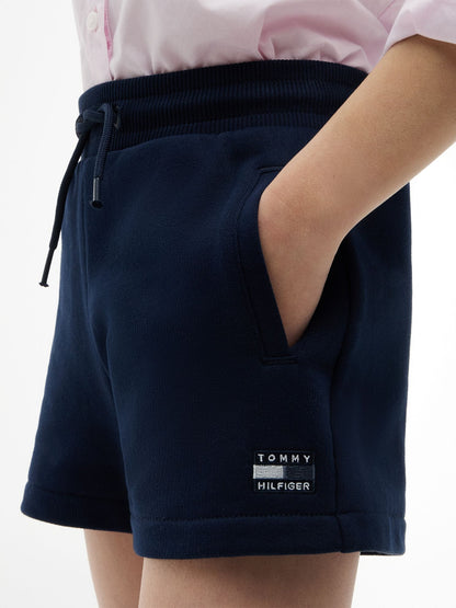 Tommy Hilfiger Kids' Tonal Flag Sweatshort