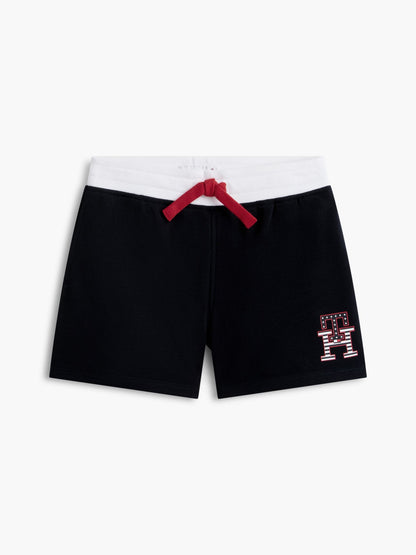 Tommy Hilfiger Kids' Star & Stripe Monogram Track Short