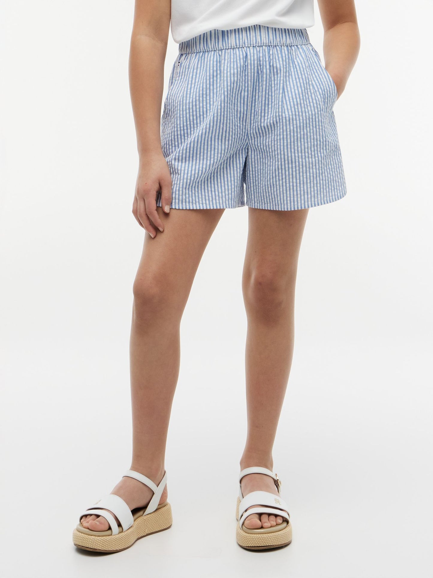 Tommy Hilfiger Kids' Stripe Seersucker Short
