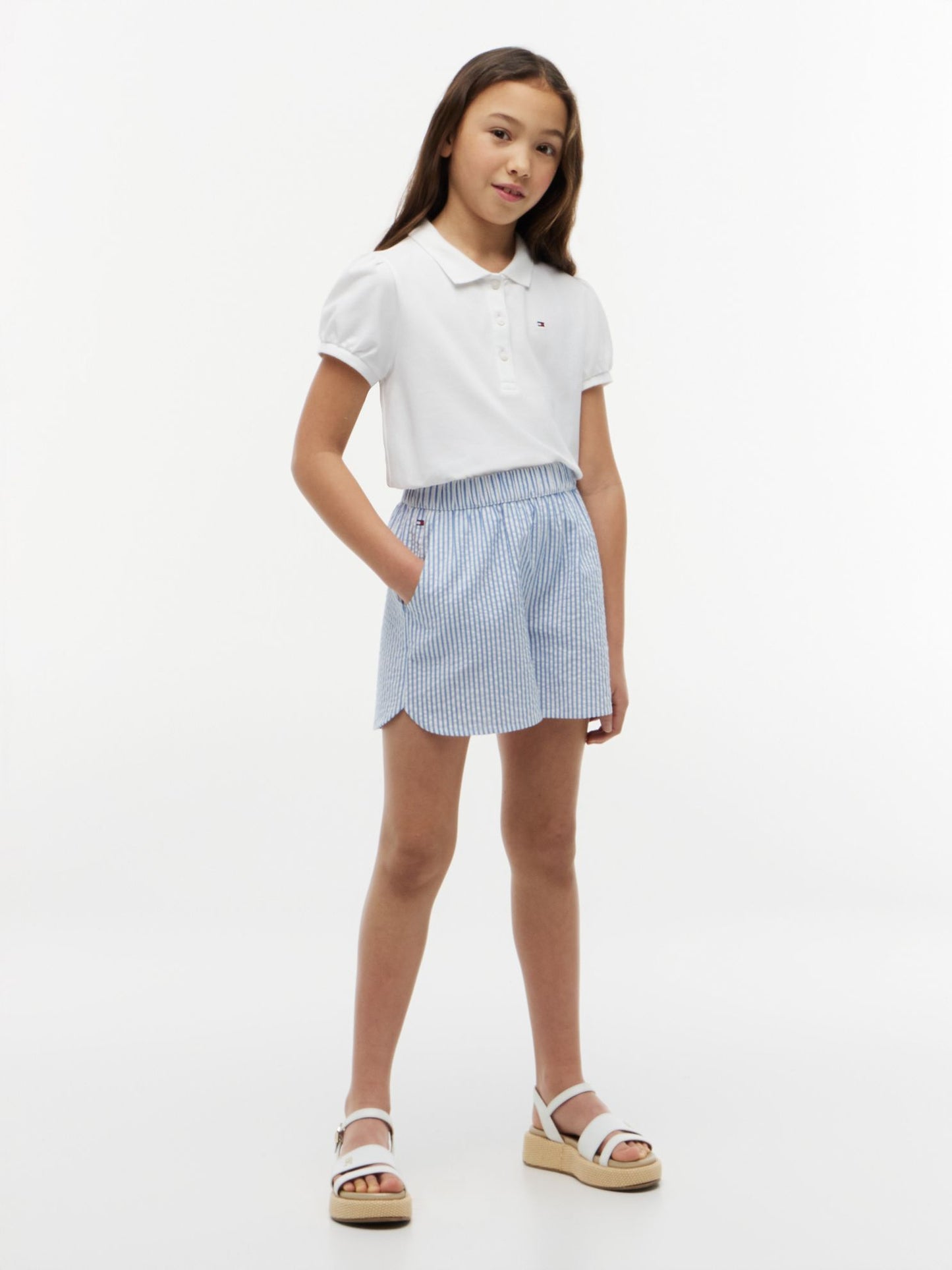 Tommy Hilfiger Kids' Stripe Seersucker Short