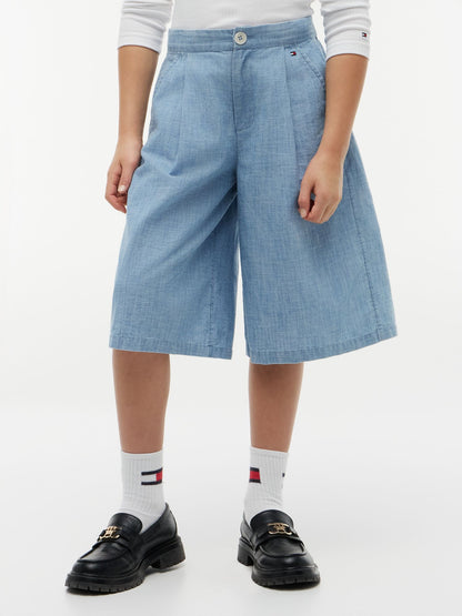 Tommy Hilfiger Kids' Chambray Bermuda Short