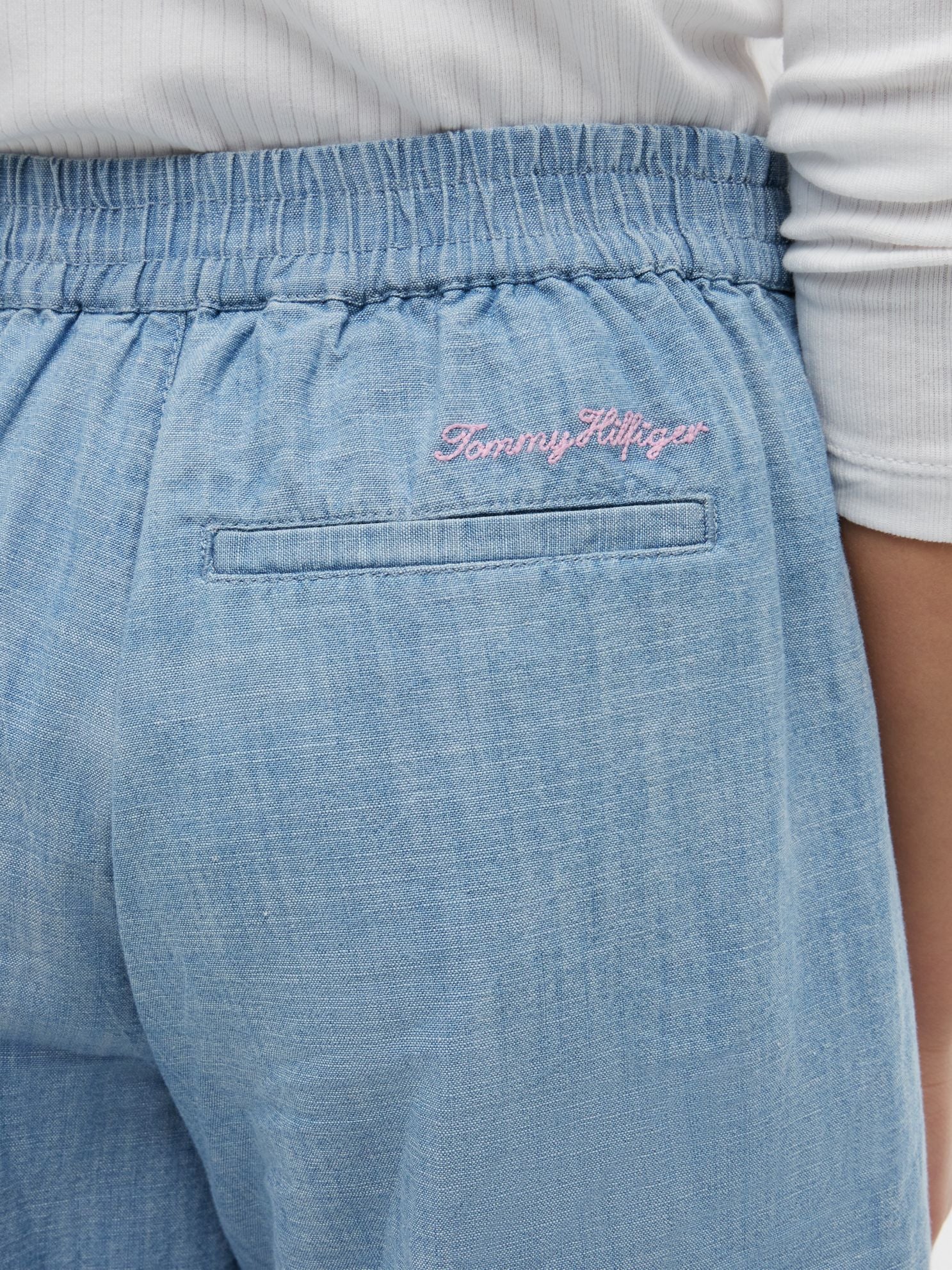 Tommy Hilfiger Kids' Chambray Bermuda Short