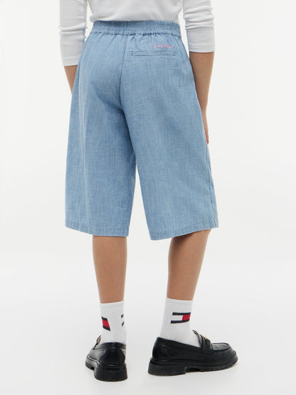 Tommy Hilfiger Kids' Chambray Bermuda Short