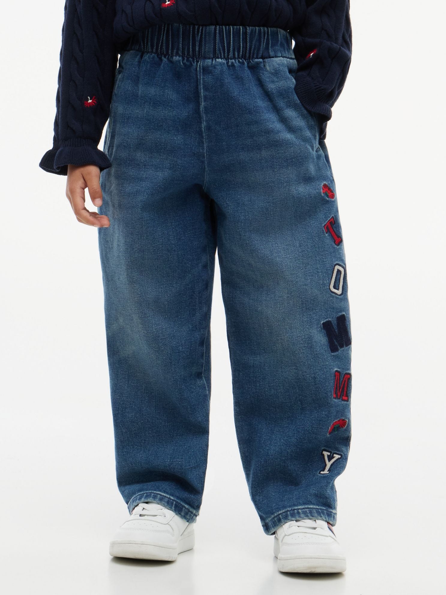 Tommy Hilfiger Kids' Tommy Stretch Pull-On Barrel Jean