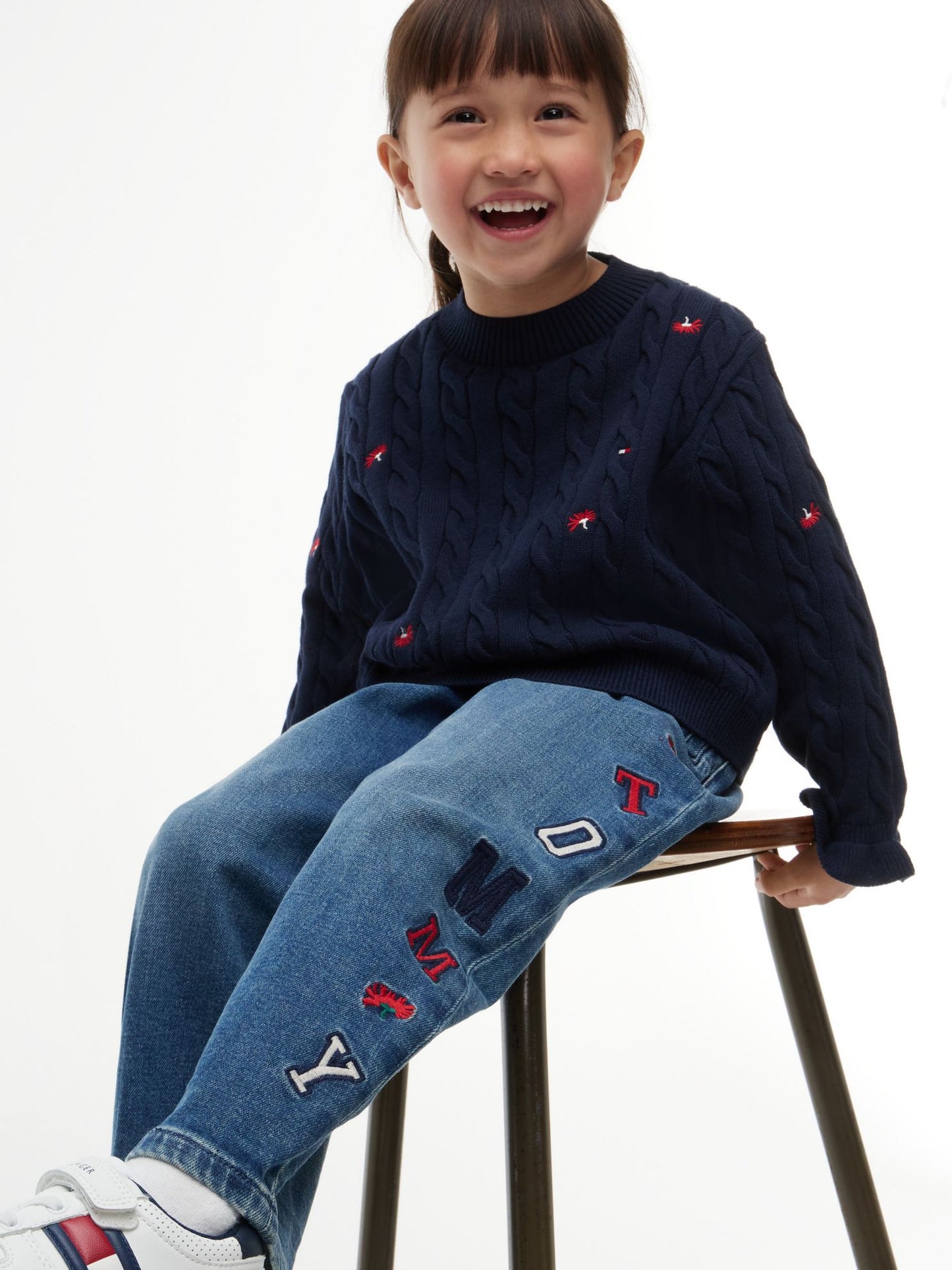 Tommy Hilfiger Kids' Tommy Stretch Pull-On Barrel Jean