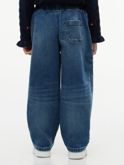 Tommy Hilfiger Kids' Tommy Stretch Pull-On Barrel Jean