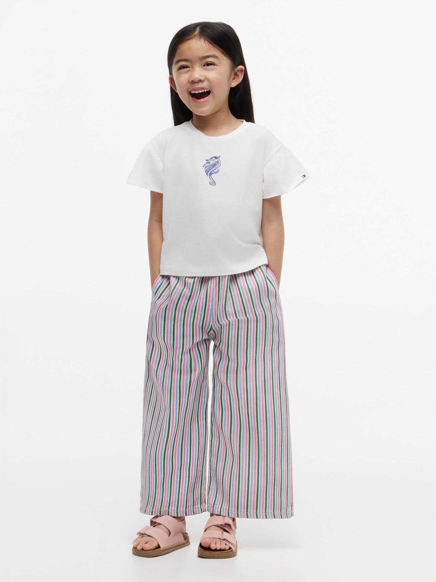 Tommy Hilfiger Kids' Stripe Denim Culotte