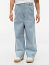 Ecru / Blue Stripe