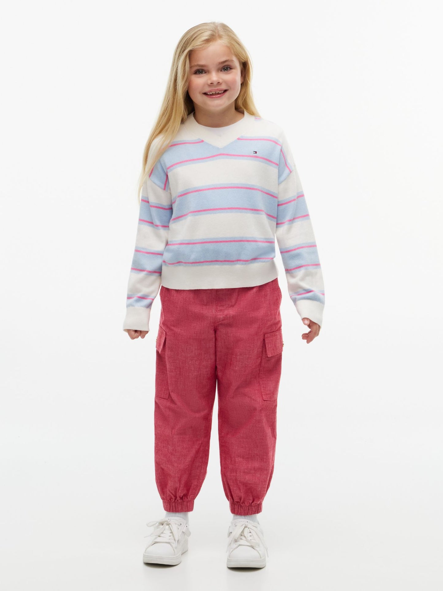 Tommy Hilfiger Kids' Stretch Chino Cargo Jogger