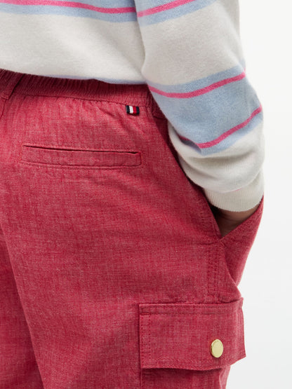 Tommy Hilfiger Kids' Stretch Chino Cargo Jogger