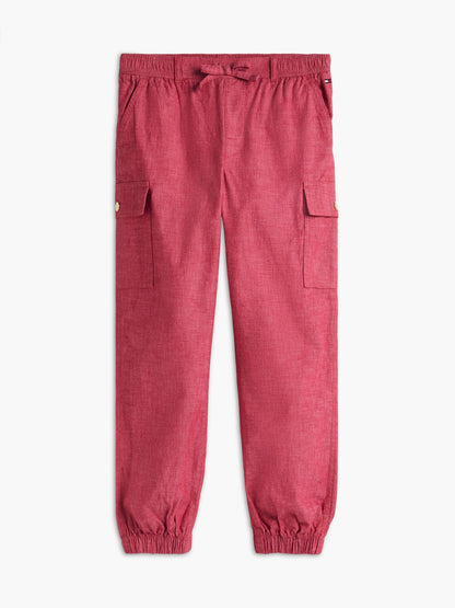 Tommy Hilfiger Kids' Stretch Chino Cargo Jogger